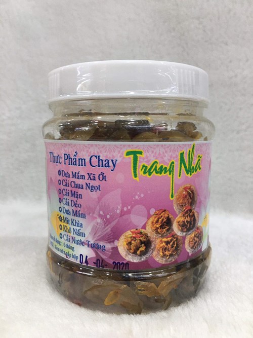 Dưa Mắm Xả Chay