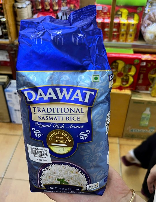 Gạo Ấn Độ DAAWAT 1kg