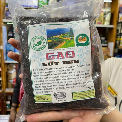 Gạo lứt đen 1kg
