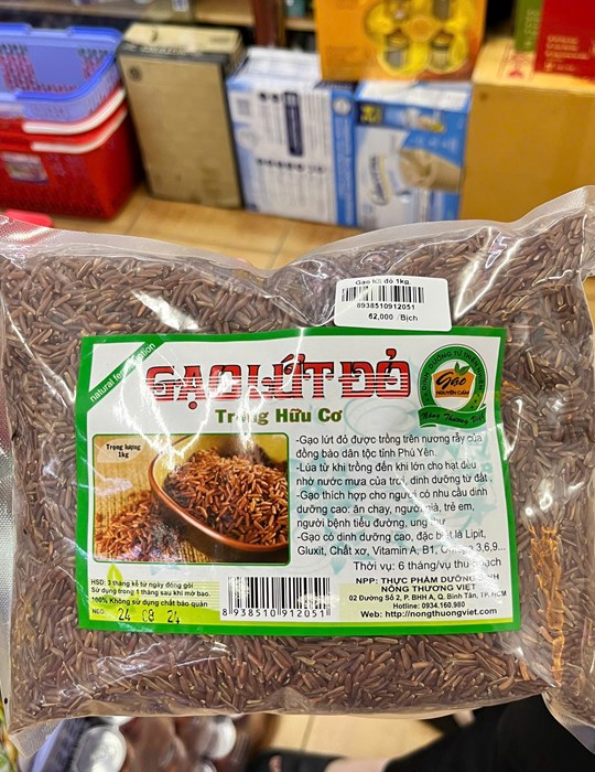 Gạo lứt đỏ 1kg
