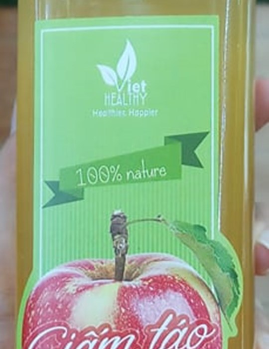 GIẤM TÁO TỰ NHIÊN 500ML