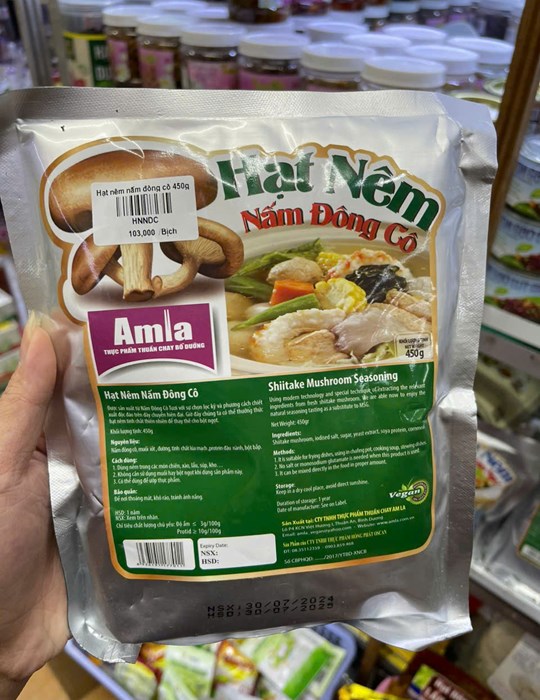 Hạt Nêm Nấm Đông Cô