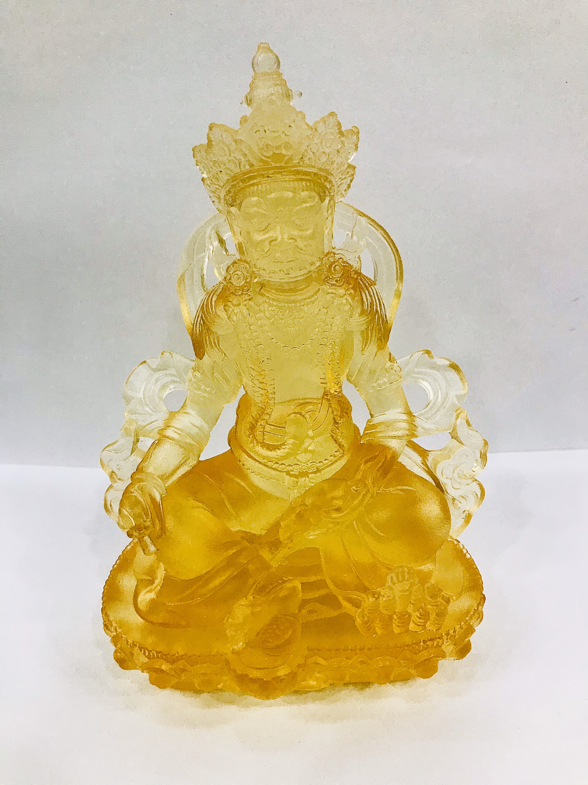 Hoàn Thần Tài Lưu Ly 13cm