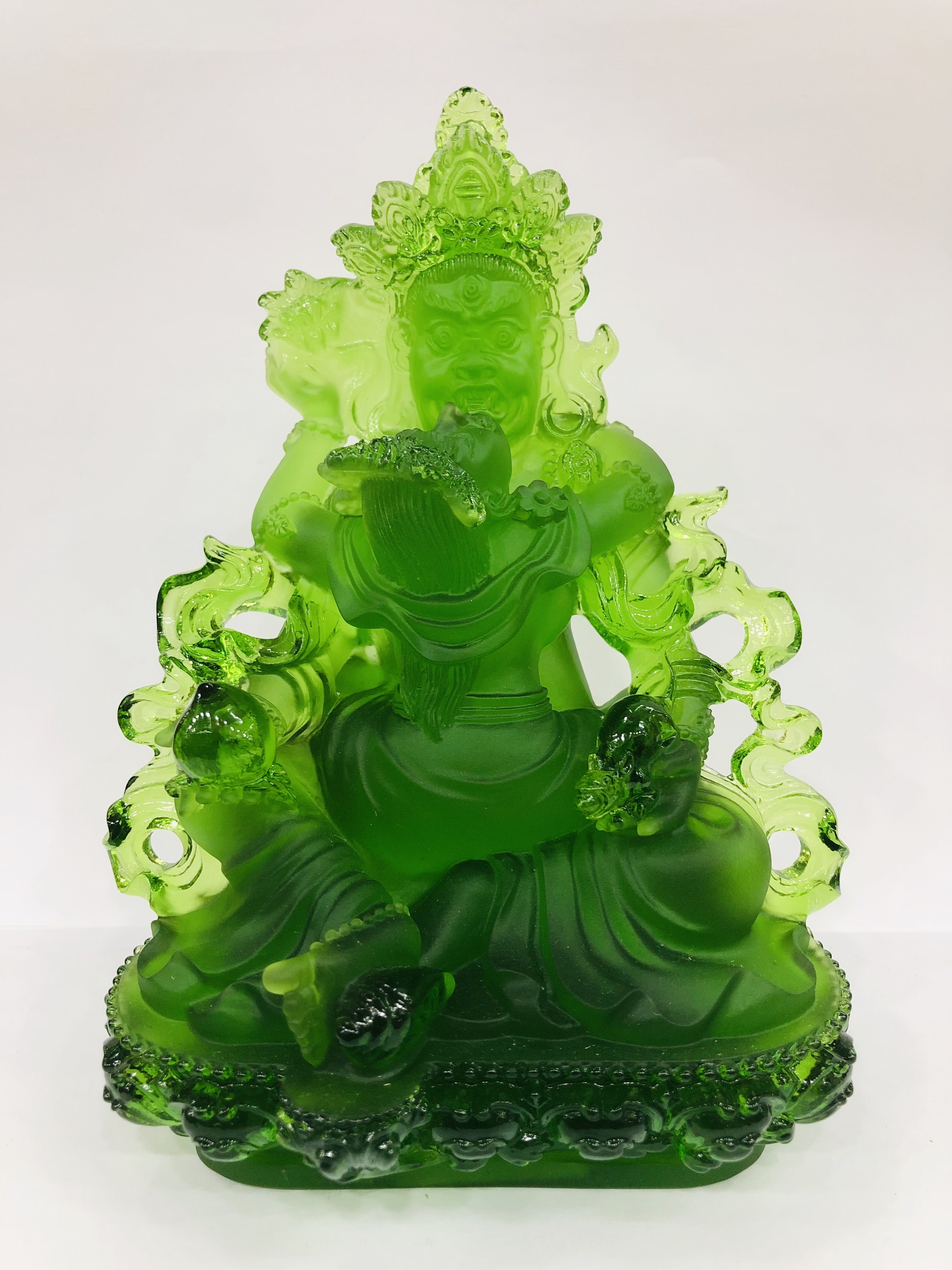Hoàn Thần Tài Lưu Ly MS44 Xanh