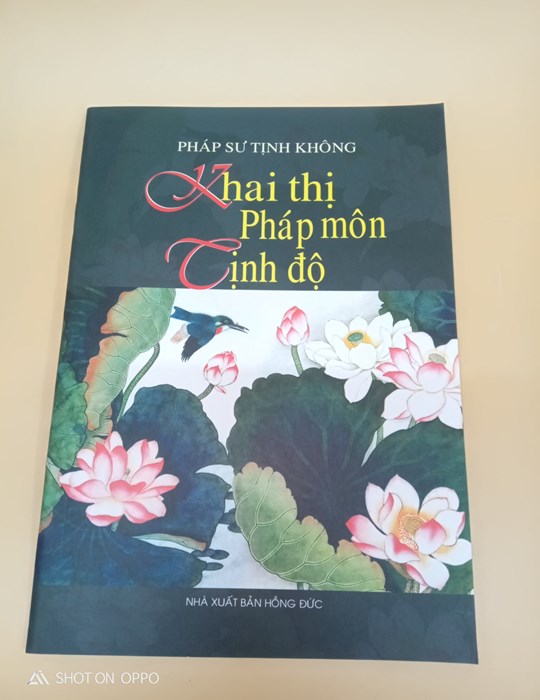 Khai Thị Pháp Môn Tịnh Độ