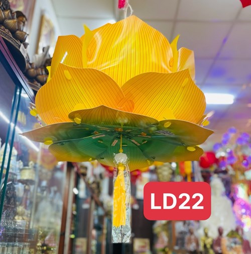 lồng đèn hoàng liên LD22 vàng