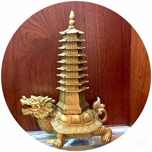Long Quy Cõng Tháp Văn Xương 15cm