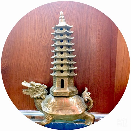 Long Quy Cõng Tháp Văn Xương 25cm