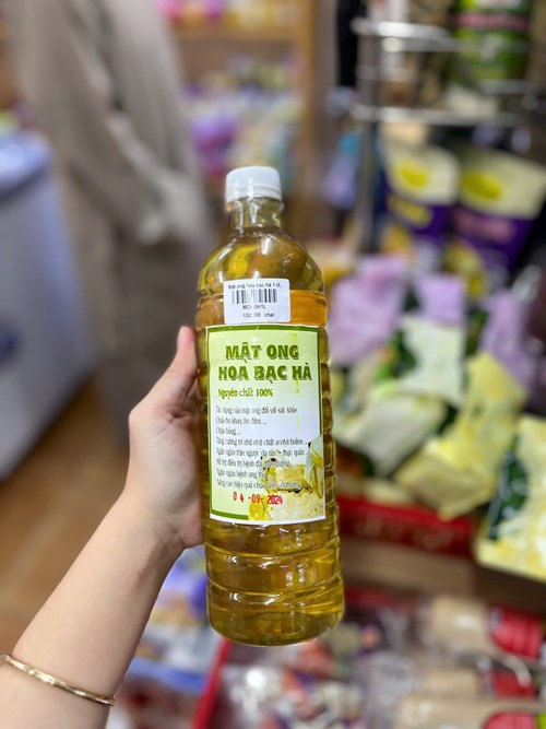 Mật ong hoa bạc hà 1 lít 