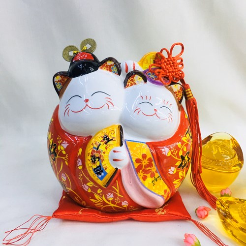 Mèo đôi 8in