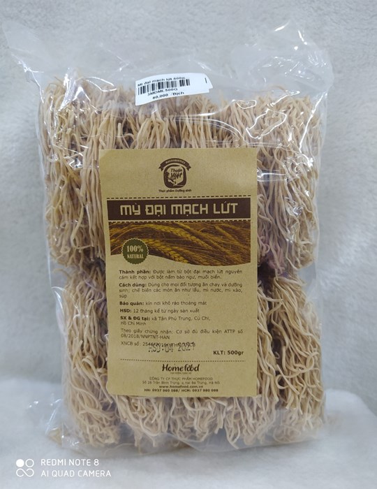 Mì Đại Mạch 500g
