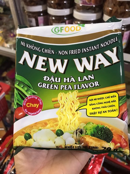 Mì đậu hà Lan_New way 70g