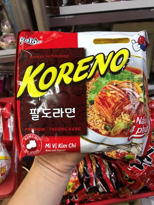 Mì Koreno vị kim chi 100g