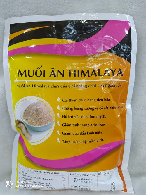 Muối Ăn Himalaya 1kg