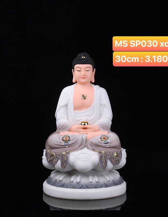 Phật t��� đá SP030 30cm XCY