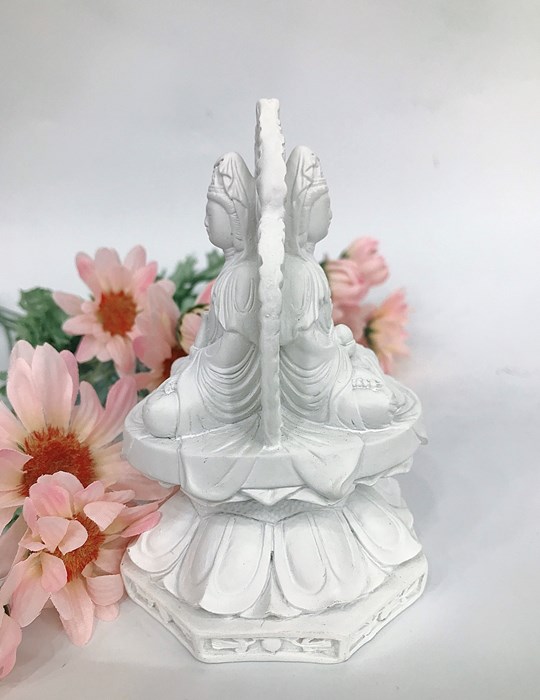 Quan âm 2 mặt trắng TR09
