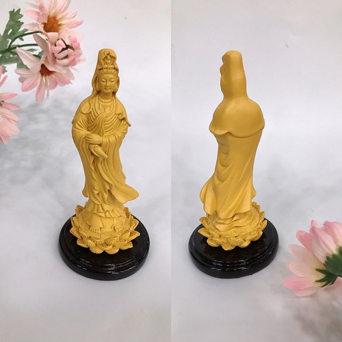 Quan âm QA32 vàng đất