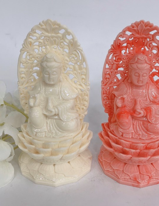 Quan Âm Giả Ngà Ngồi Sen
