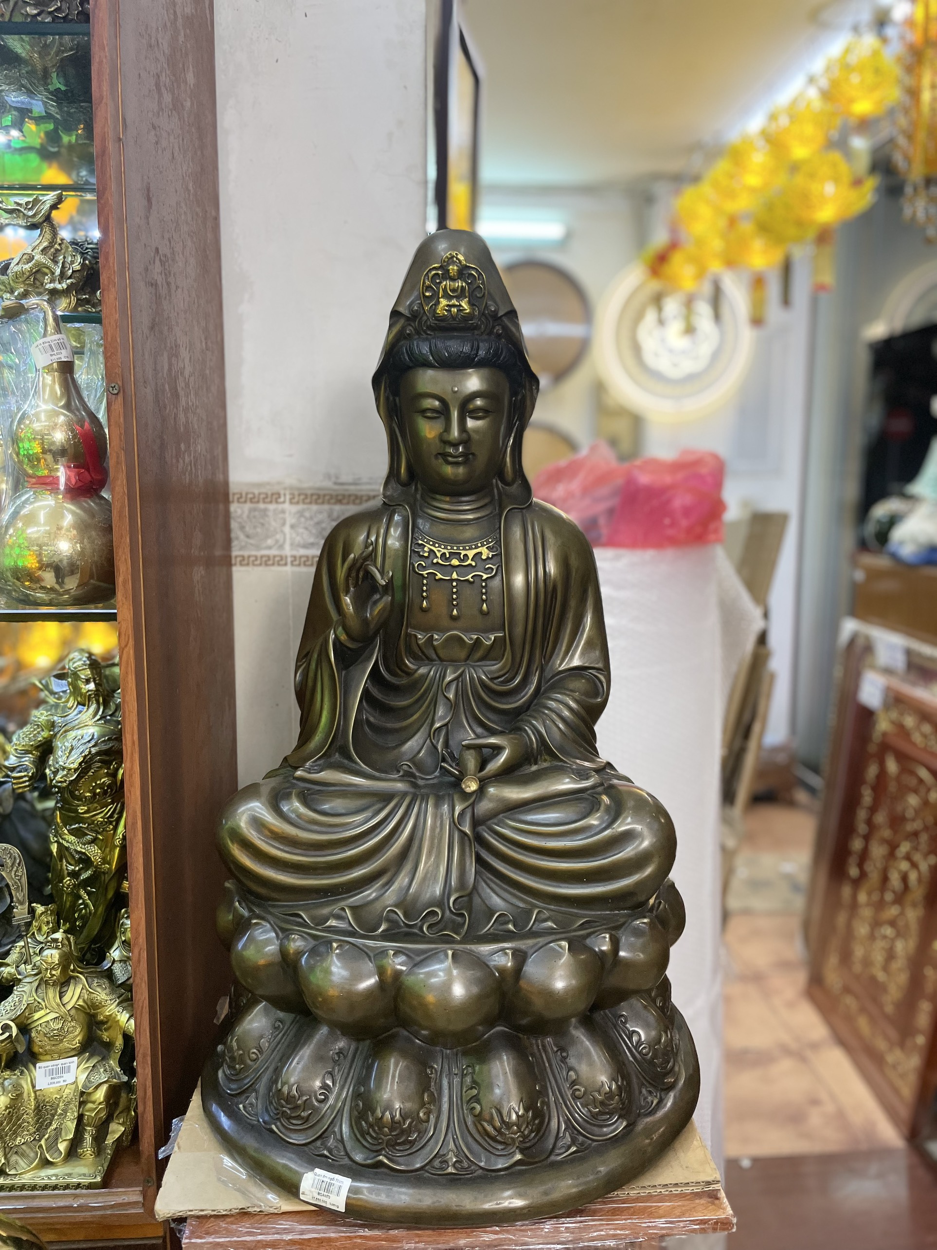Quan âm ngồi 70cm