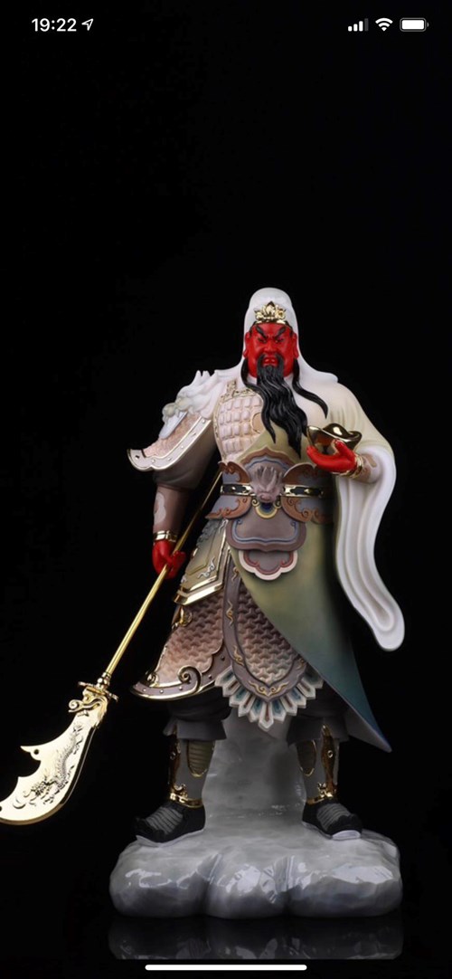 Quan Công đá GG005 40cm HC