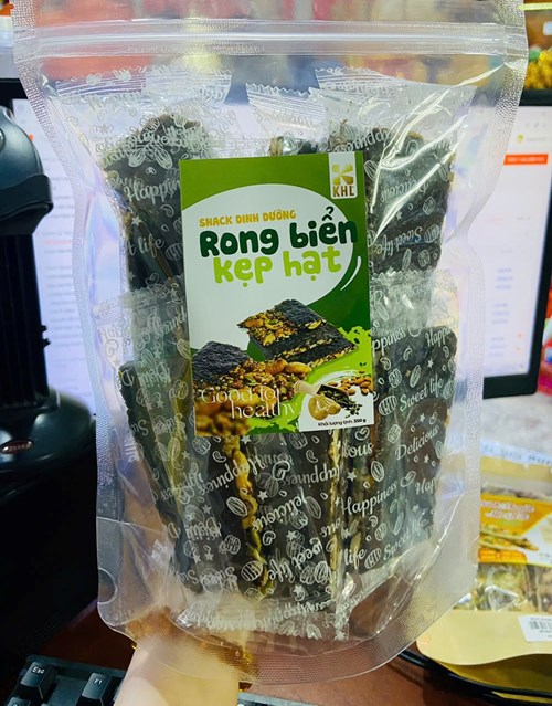 Rong biển kẹp hạt dinh dưỡng 350g