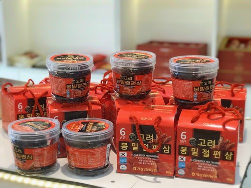 SÂM TẨM MẬT ONG hủ 200gr 