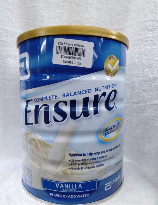 Sữa Ensure 850g Úc