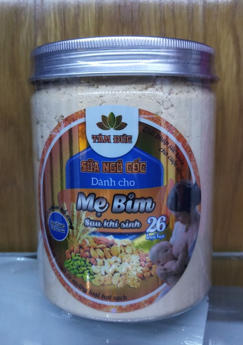 Bột sữa ngũ cốc Tâm Đức mẹ bỉm