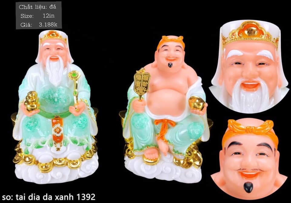 Tài địa đá xanh 1392 12in