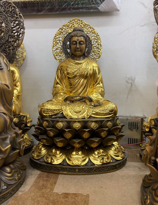 TAM BẢO DÁT VÀNG 40CM TAY THIỀN