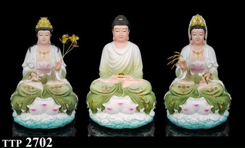 Tam Thế Phật BuLy 2702 12IN Xanh