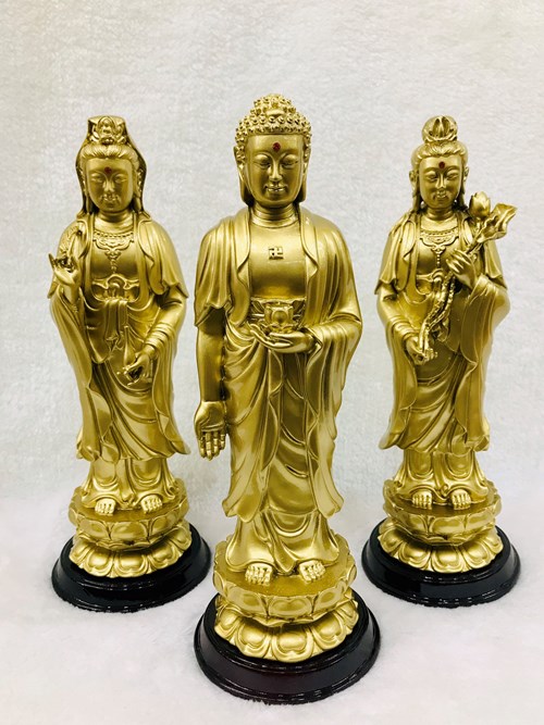 Tam Thế Phật Đứng B26 25cm
