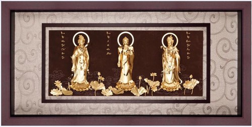 Tây Phương Tam Thánh Dát Vàng FS65129-04