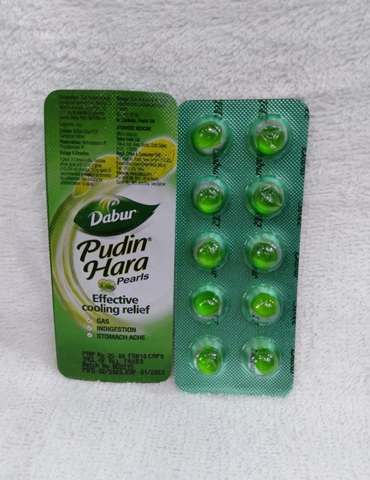 Thuốc bao tử đường ruột - Dabur Pudin Hara 
