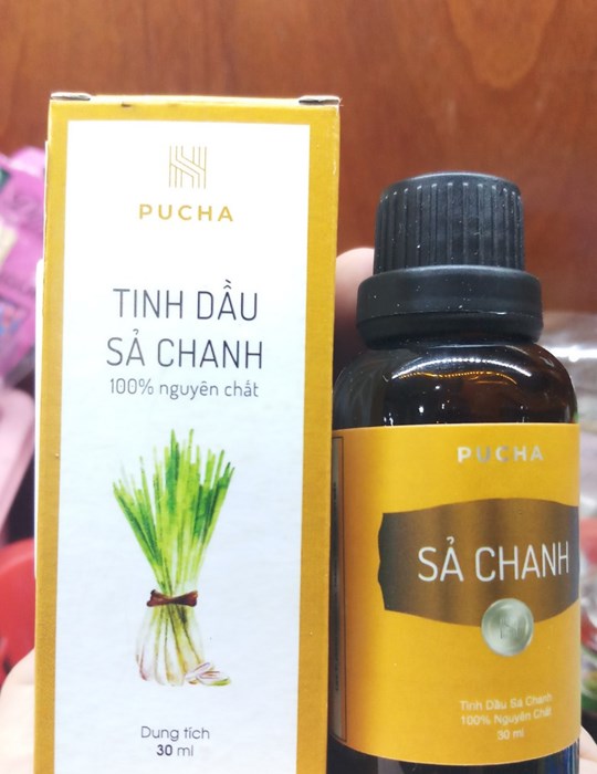 TINH DẦU SẢ CHANH PUCHA