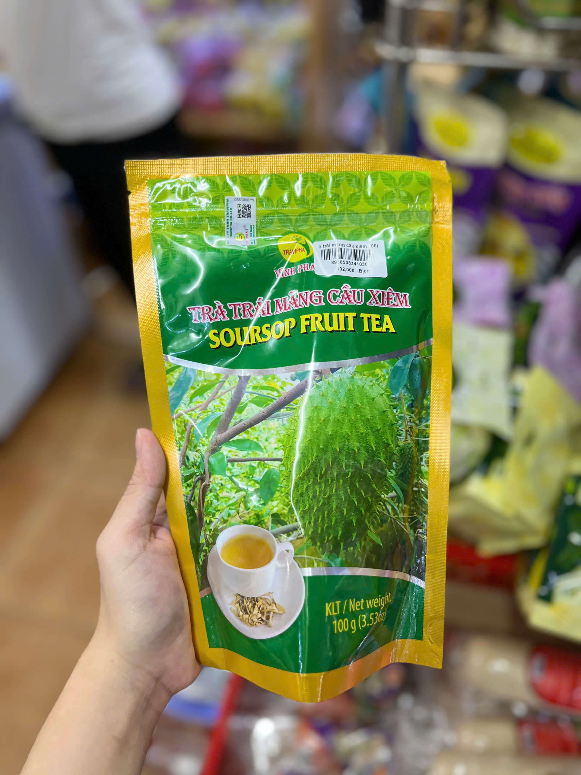 Trà mãng cầu xiêm 