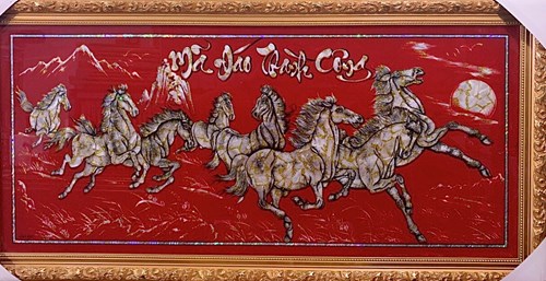 Tranh Cảnh Xà Cừ 54*110