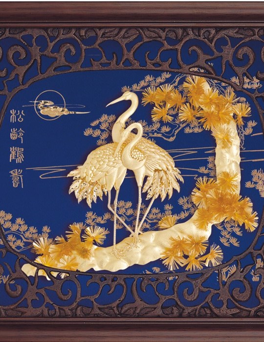 Tùng Linh Hạc Thọ Dát Vàng LC1520-10