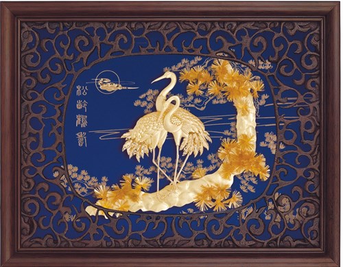 Tùng Linh Hạc Thọ Dát Vàng LC1520-10
