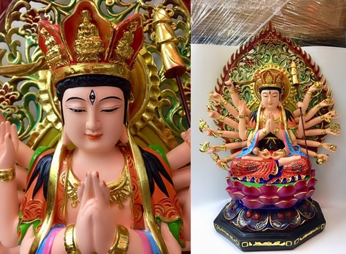 Tượng chuẩn đề ngồi 55cm