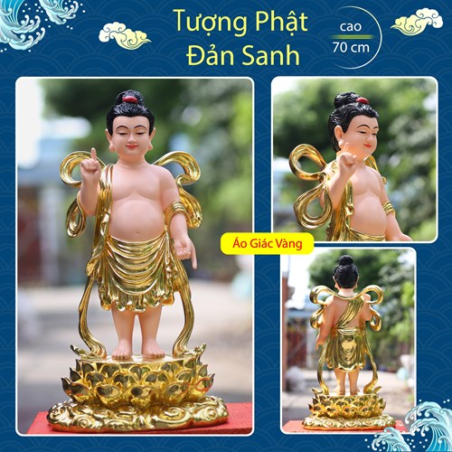 Tượng Đản Sanh 70cm