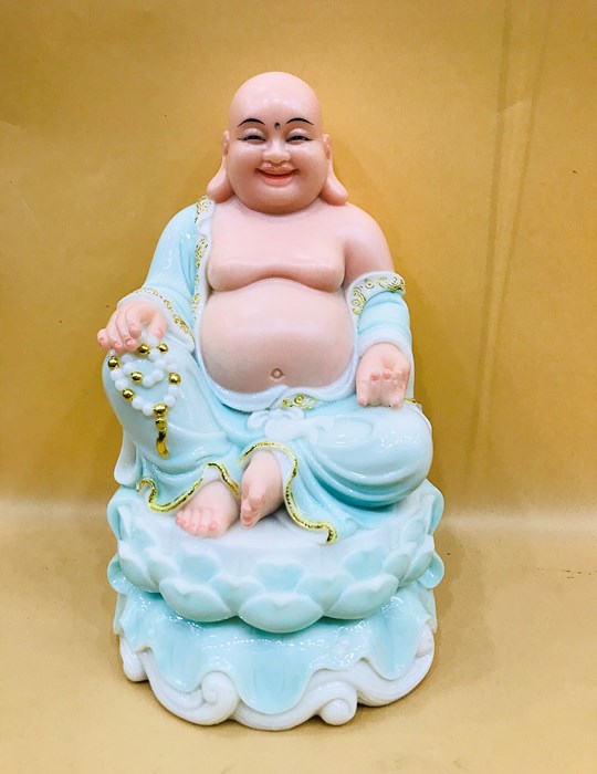 Tượng di lặc đá 30cm
