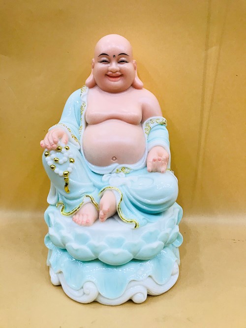 Tượng di lặc đá 30cm