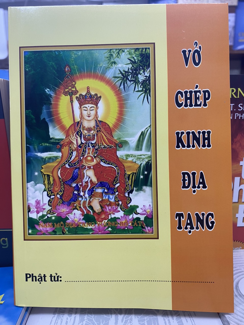 Vở Chép Kinh Địa Tạng