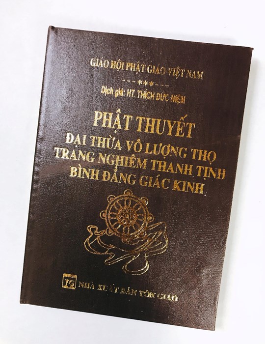 Vô Lượng Thọ - bìa da HT -Thích Đức Niệm