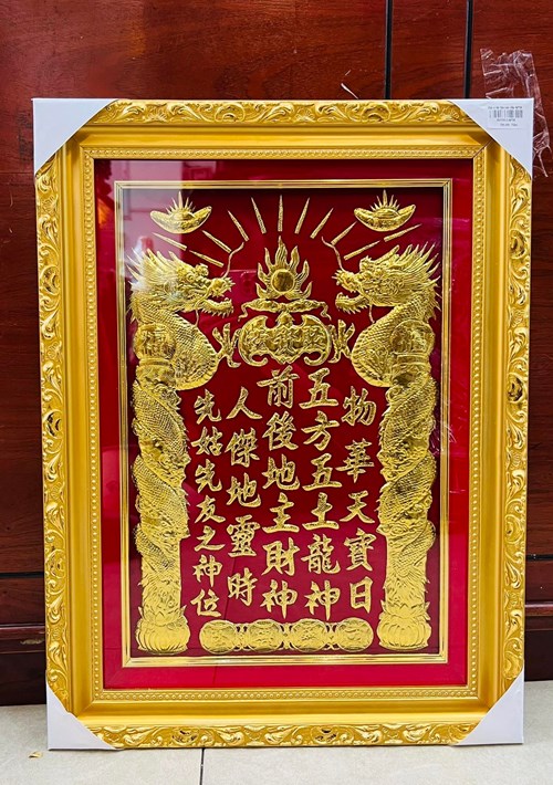 Bài vị tài địa cao cấp 39*49
