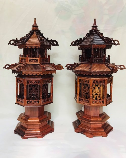 Đèn Lồng Gỗ 1M2