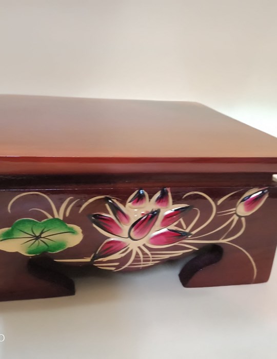 Đôn vuông bông nổi15