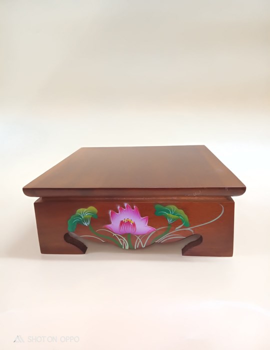 Đôn vuông gỗ tràm 10*10