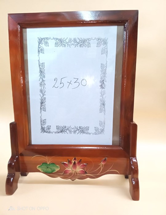 Khung hình thờ bông nổi 20*30